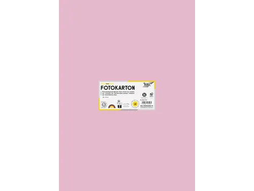Fotokarton Folia 300gr 50x70cm 26 lichtroze