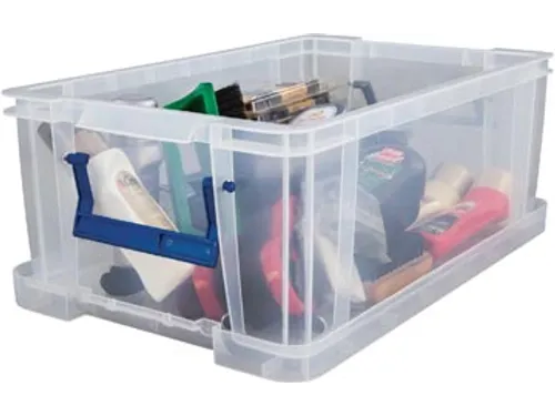 Opbergdoos Transparant 10 Liter 4 Stuks