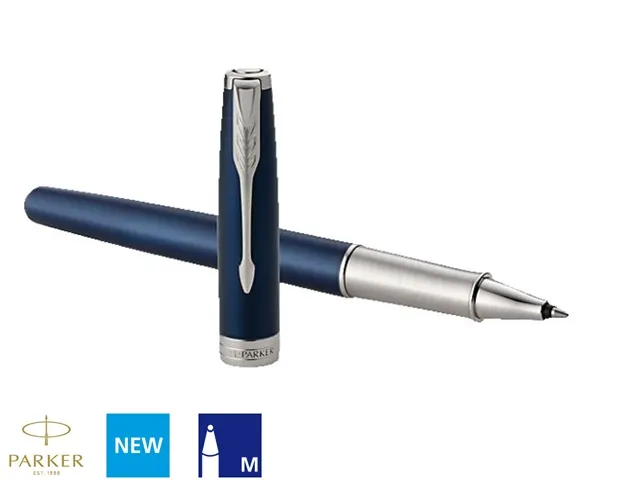 Rollerpen Parker Sonnet Blue Lacquer CT Finish Fijn