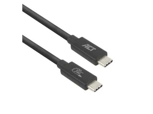 Kabel ACT USB-C 4.0 20Gbps Thunderbolt 3 2m