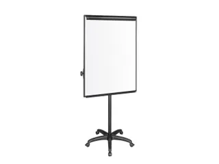 Flipchart Magnetisch Met 5 Wielen 100x70cm Zwart - 10