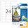 HERMA 9532 Weervast Outdoor folie-etiket A4 63,5x33,9mm Wit 240 stuks