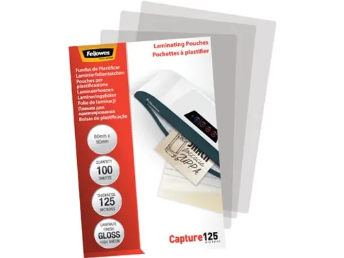 Lamineerhoes Fellowes Capture 125 Micron 60x90 Mm