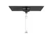 Bras support 1 écran Viewprime plus fixation rail 510 blanc