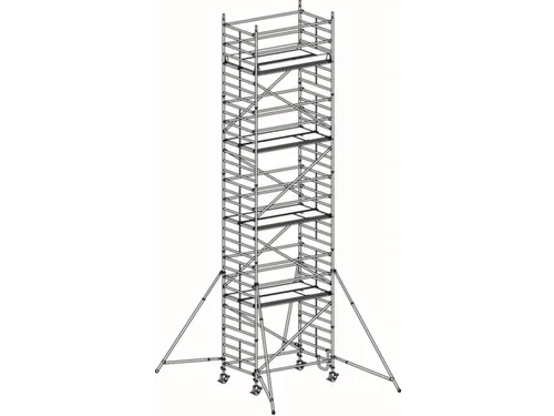 rolsteiger,reik H 10,4m,steiger H 9,64m,4platform(s),m. luik