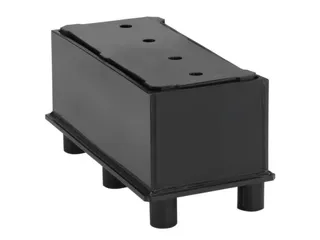 Opvangbak Hdpe 870x470x415mm V. 2x60l M. Poten Pe Plaat 60l - 1