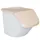 ingrediëntendispenser HxBxD 450x430x610mm 40l PP bak/deksel wit/beige