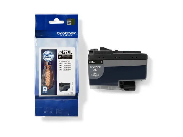 Inktcartridge Brother LC-427XLBK zwart