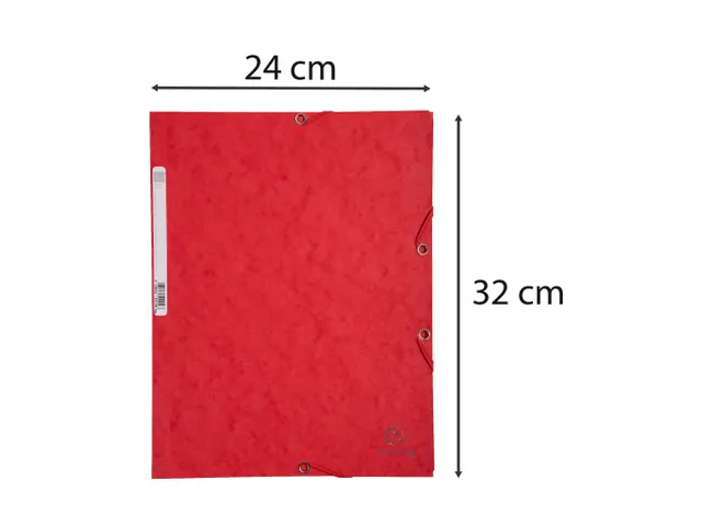 Elastomap Nature Future A4, 400 g/m², rood karton