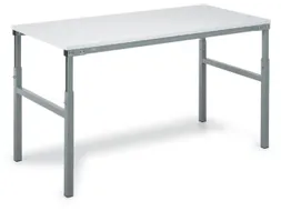 Systeem-Montagetafel Hxbxd 650-900x1000x500mm 150Kg Ral7035