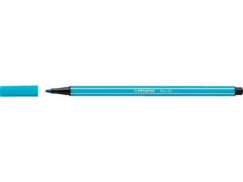 Viltstift STABILO Pen 68/31 medium lichtblauw