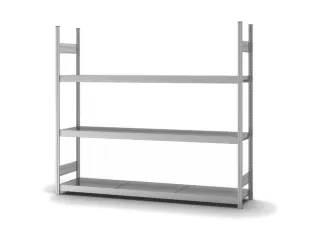 breedvakstelling,grondveld,HxBxD 2000x2320x435mm,vakl. 350kg - 2