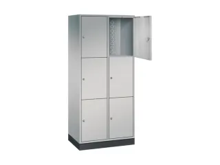 grootvolume-lockersysteem,HxBxD 1950x820x500mm,2x3vakken,cil.-slot - 1