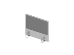 opzetpaneel bureau aanbouw zijkant MP-lichtgrijs BN8078-grijs 600mm