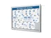 Panneau logo imprimé 159x10cm vitrine d'affichage extérieur 21xA4