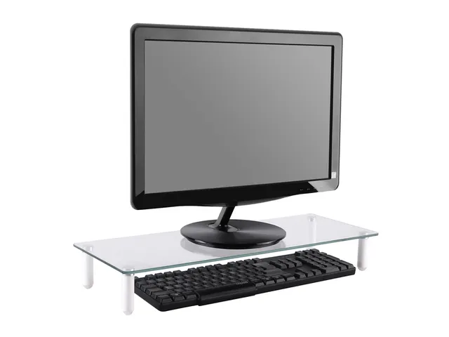 DIGITUS Universele Beeldschermverhoging Glas