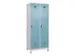 locker voor scheiding van kleding,HxBxD 1950x800x500mm,2vak