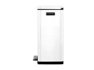 X-Cube pedaalemmer 45 Liter Wit Mat RVS - 3