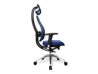Topstar Bureaustoel Open Base + Art OPEN ART 10 Hoofdsteun Blauw - 3