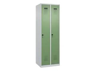 locker,HxBxD 1850x600x500mm,2vak,vak B 300mm,draaigrendel - 3