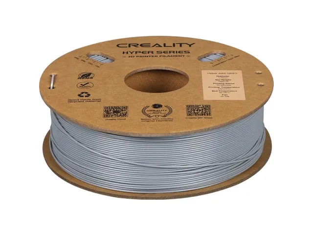 ABS 1.75mm grijs 1kg Creality Hyper Serie 3D Filament