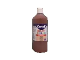 Plakkaatverf Creall basic donkerbruin 500ml - 1