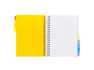Projectboek Pukka White B5 lijn 10-tabs 200vel/400 pagina's 80 gram - 2