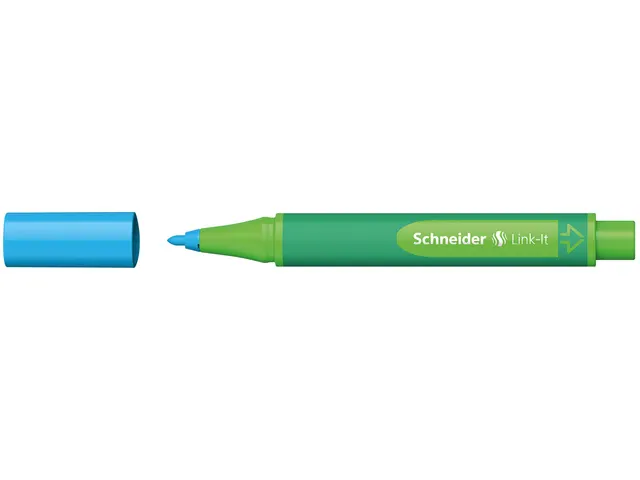 Viltstift Schneider Link-it 1mm Mineral-blauw