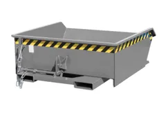 mini-kiepbak,HxLxB 450x1385x1280mm,0,46m³,draagverm. 1000kg,RAL7005