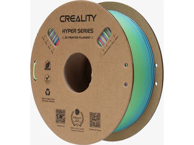 Creality 3D Filament Hyper PLA Rainbow 1,75mmWild Blossom-Short 1kg