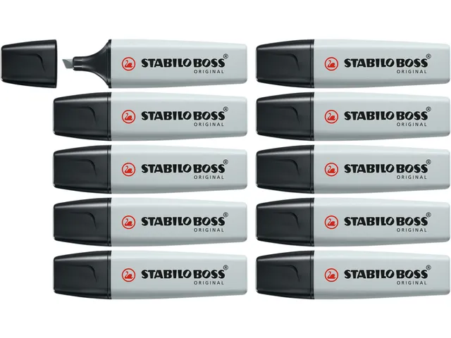 Surligneur STABILO Boss Original 70/194 pastel gris