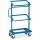Bijzetwagens 32910 3 Etages Zonder Legborden 200kg 605x405mm Ral5007
