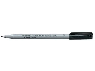 Viltstift Staedtler OHP Lumocolor 316 F Non Permanent Zwart 0.6mm - 1