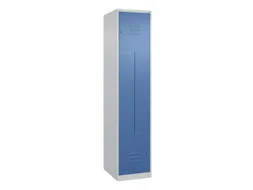 Z-garderobekast,HxBxD 1850x400x500mm,vak B 200/400mm,cil.-slot