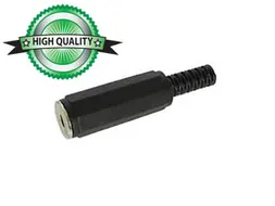 Vrouwelijke 3.5mm Stereo Jack - Zwart Plastic
