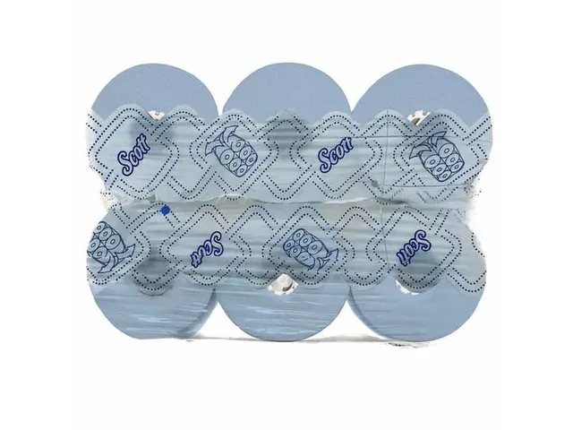 Scott 6692 Max Handdoekrol Blauw 1-Laags