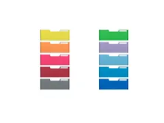 MODULODOC set van 10 voorzijden A4 jumbo formaat Classic Assorti