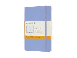 Notitieboek Moleskine pocket 90x140mm lijn soft cover hydrangea blue - 1