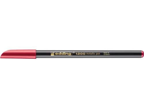 Fineliner edding 1200 metallic rood 1.0mm