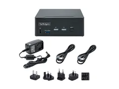 2-Port Dual-Monitor DisplayPort KVM Switch, 8K 60Hz / 4K 144Hz