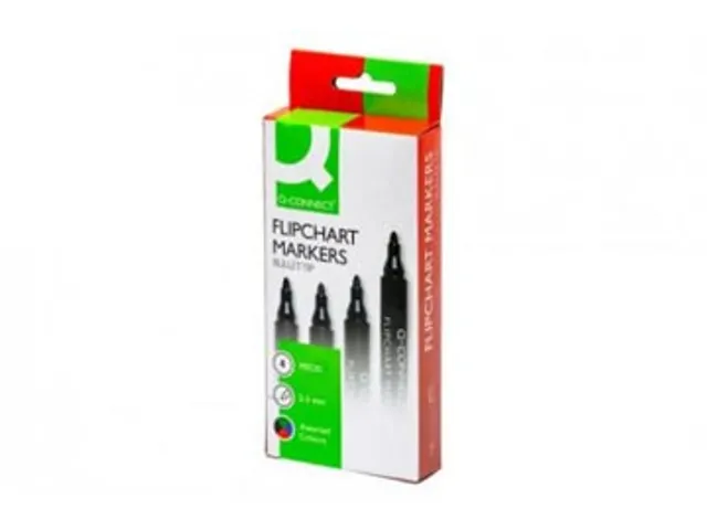 Flipchartmarker Ronde Punt 4 Stuks Assorti