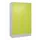 Z-garderobekast,HxBxD 1950x1200x500mm,vak B 200/400mm,cil.-slot,sokkel