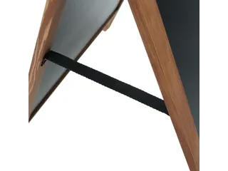Europel Krijtstoepbord met Topbord 660 x 1280 mm Natural - 7