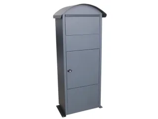 pakketbus,staal,mat antracietgrijs,HxBxD 1100x410x265mm - 2