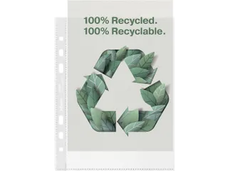 geperforeerde showtas 100% gerecycleerd A5 100 stuks - 1