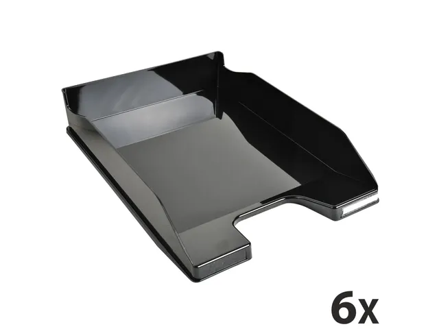 Brievenbak COMBO MIDI zwart glossy