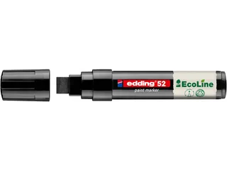 Paintmarker edding 52 EcoLine op waterbasis 4-15mm zwart - 2
