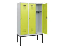 schoollocker,HxBxD 1950x1200x500mm,3vak,vak B 400mm,cil.-slot
