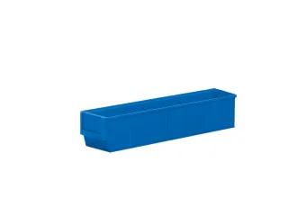 stellingbak,HxBxD 81x91x400mm,PP,blauw - 2