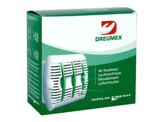 Luchtverfrisserdispenser Dreumex Gold Fresh wit - 4